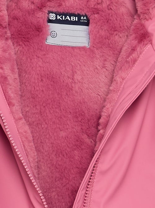 Parka gevoerd met imitatiebont - Kiabi