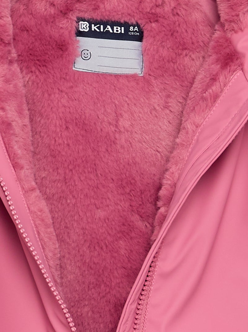 Parka gevoerd met imitatiebont Rose - Kiabi