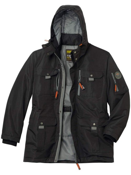 Parka grand froid à capuche  - atlas for men - Kiabi