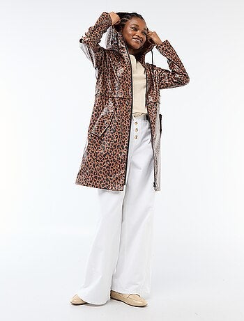 Parka gummy à capuche