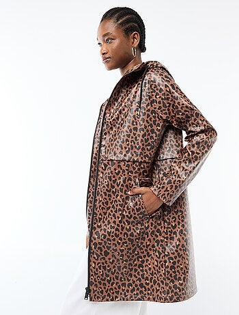 Parka gummy à capuche