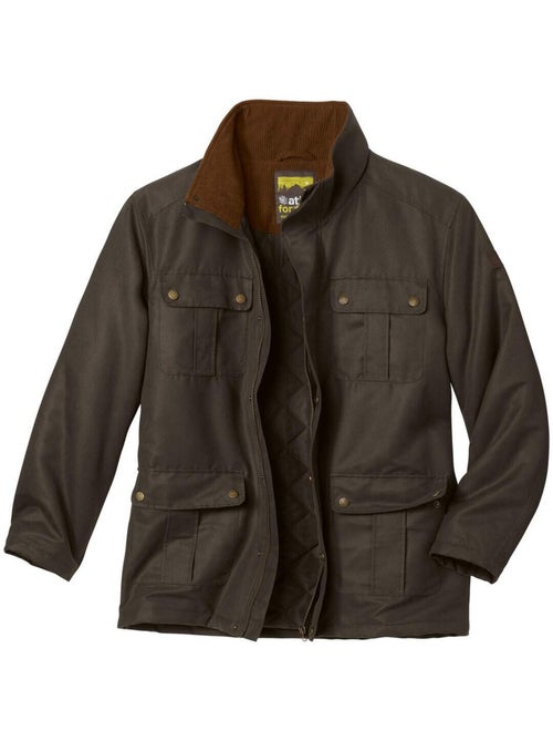 Parka huilée multipoches   - atlas for men - Kiabi