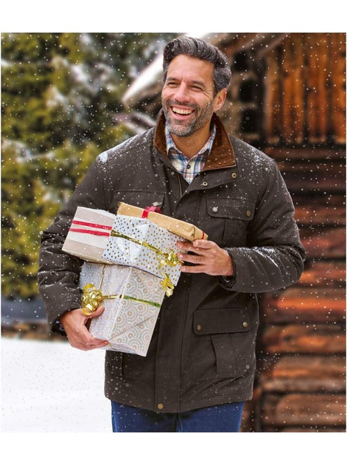 Parka huilée multipoches   - atlas for men - Kiabi
