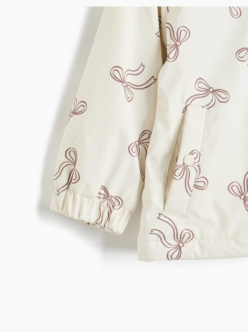 Parka imperméable avec capuche, mo fashion Blanc - Kiabi