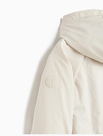 Parka imperméable avec capuche, mo fashion