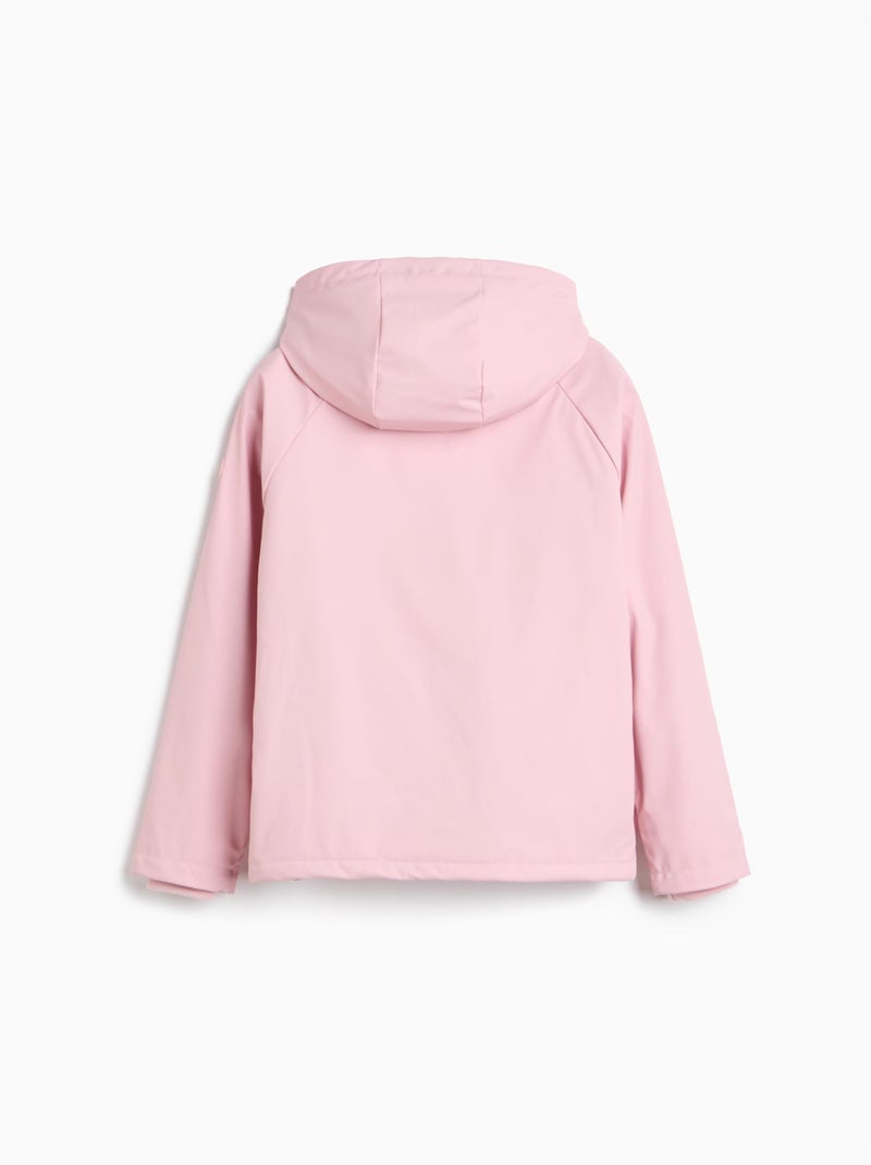 Parka imperméable avec capuche, mo fashion Rose - Kiabi