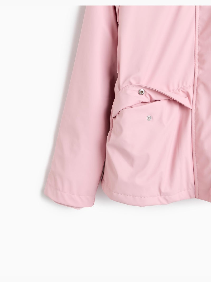 Parka imperméable avec capuche, mo fashion Rose - Kiabi