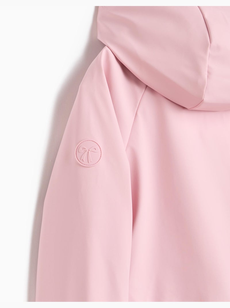 Parka imperméable avec capuche, mo fashion Rose - Kiabi