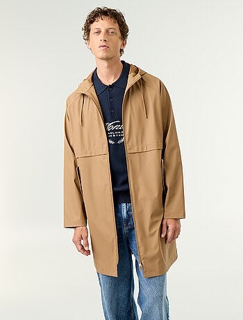 Parka imperméable longue