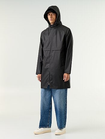 Parka imperméable longue
