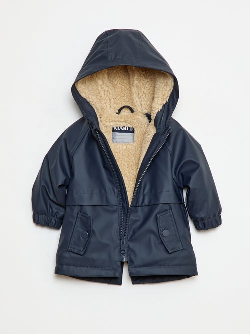 Parka intérieur effet moutonné - Kiabi