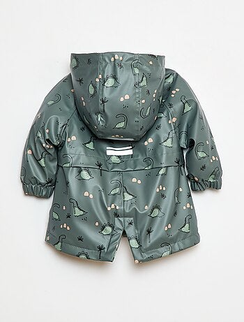 Parka intérieur effet moutonné