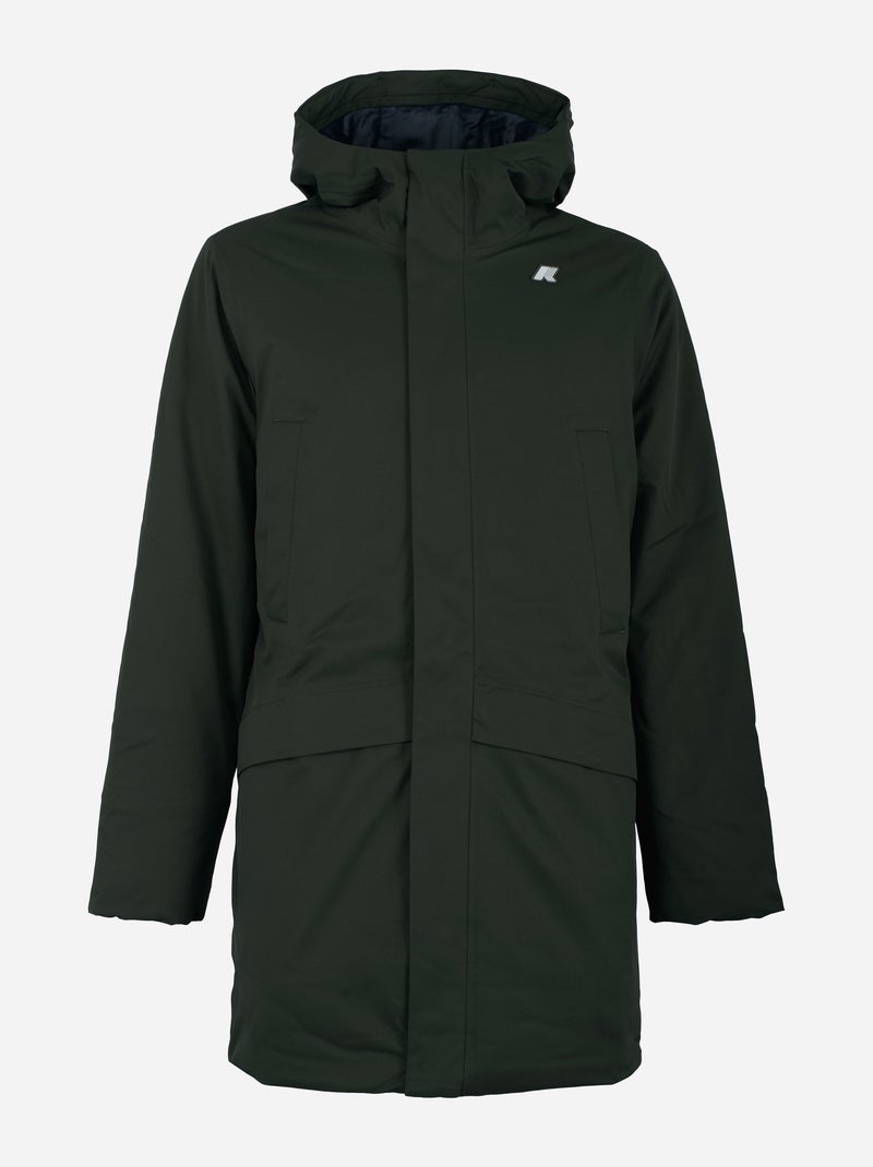 Parka Jarno Twill Marmotta - K-Way Bleu - Kiabi