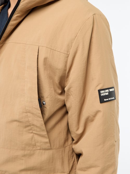 Parka légère à capuche déparlent - Kiabi
