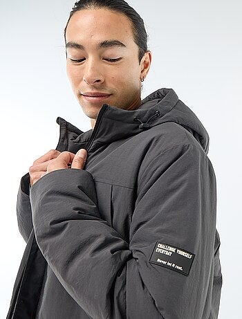 Parka légère à capuche déparlent