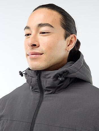 Parka légère à capuche déparlent