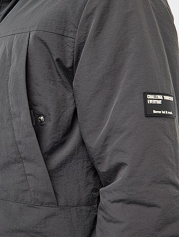 Parka légère à capuche déparlent