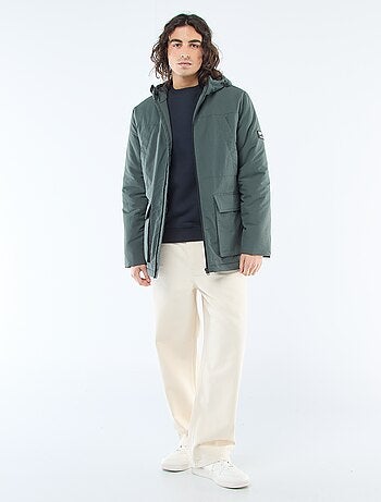 Parka légère à capuche déparlent