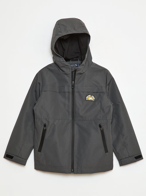 Parka légère à capuche en coton - Kiabi