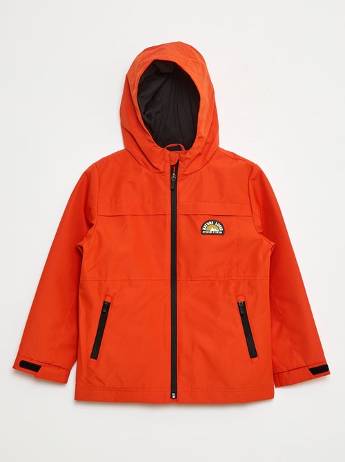 Parka légère à capuche en coton - Kiabi