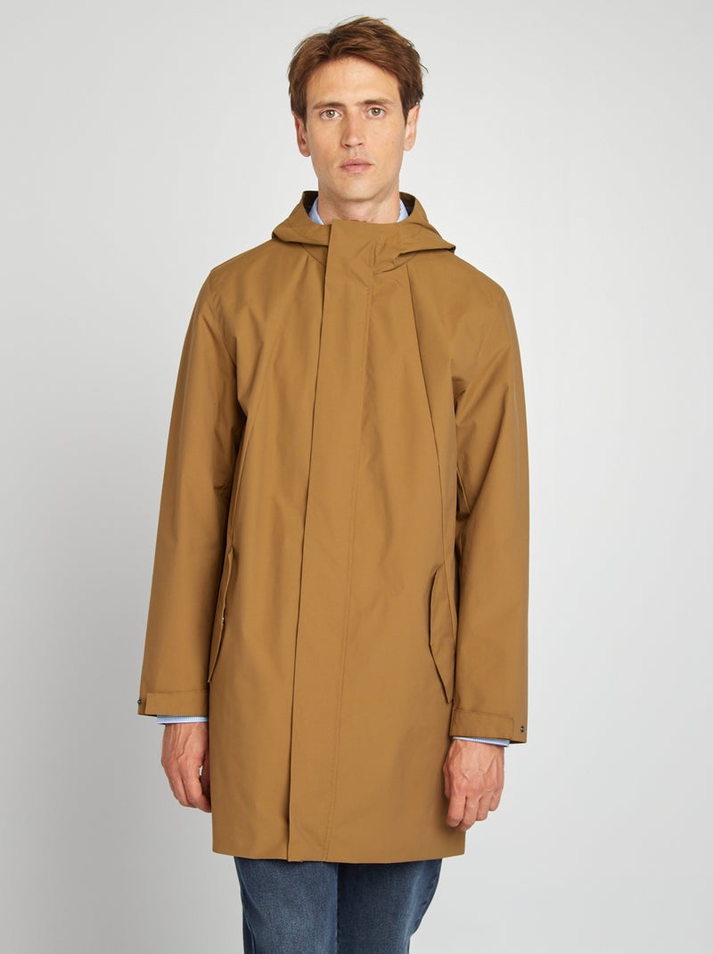 Parka light à capuche Marron - Kiabi