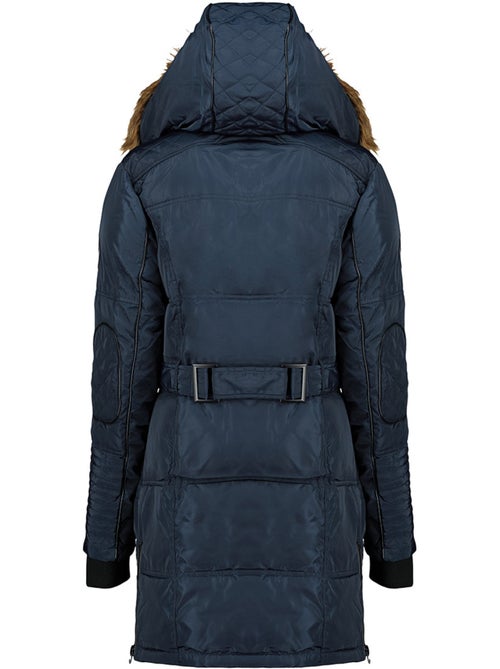 Parka longue à capuche fausse fourrure beauty – canadian peak - Kiabi