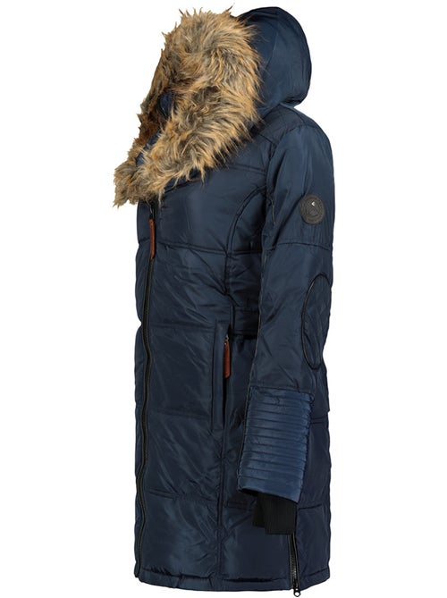 Parka longue à capuche fausse fourrure beauty – canadian peak - Kiabi