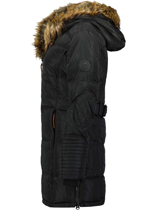 Parka longue à capuche fausse fourrure beauty – canadian peak - Kiabi