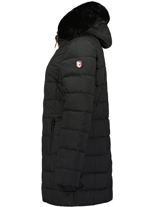 Parka longue à capuche fausse fourrure braceleak – canadian peak - Kiabi Parka longue à capuche fausse fourrure braceleak – canadian peak - Kiabi