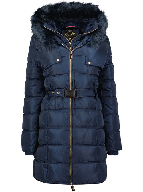 Parka longue à capuche fausse fourrure diamentereak – canadian peak - Kiabi