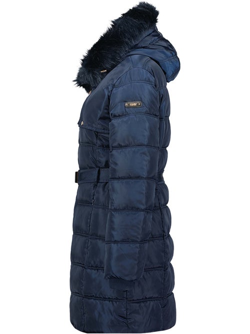 Parka longue à capuche fausse fourrure diamentereak – canadian peak - Kiabi