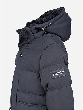 Parka longue à capuche