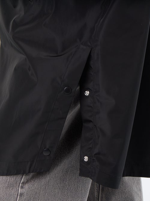Parka longue déperlante à capuche - Kiabi