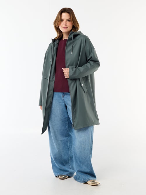 Parka longue déperlante - Kiabi