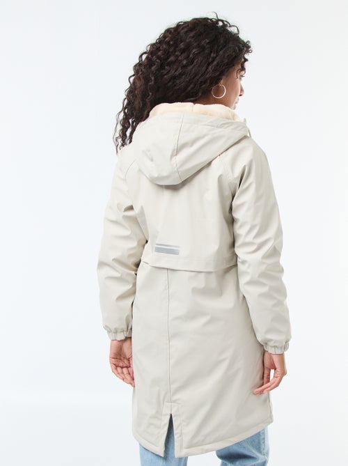 Parka longue fourrée - Kiabi