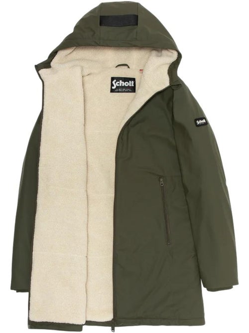 Parka longue homme à capuche schott - Kiabi Parka longue homme à capuche schott - Kiabi