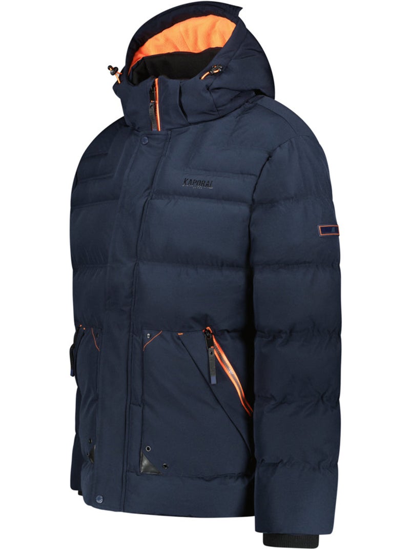 Parka matelassée à capuche badibereoral – kaporal Bleu marine - Kiabi