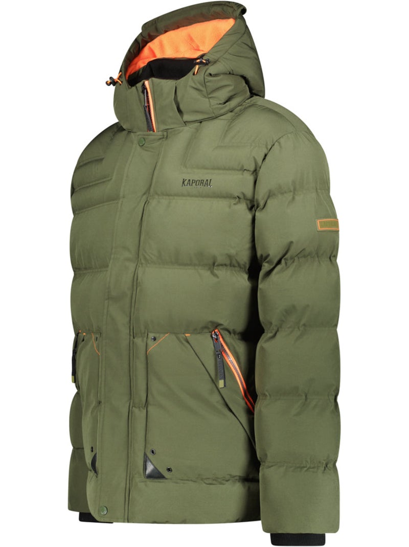 Parka matelassée à capuche badibereoral – kaporal Kaki - Kiabi