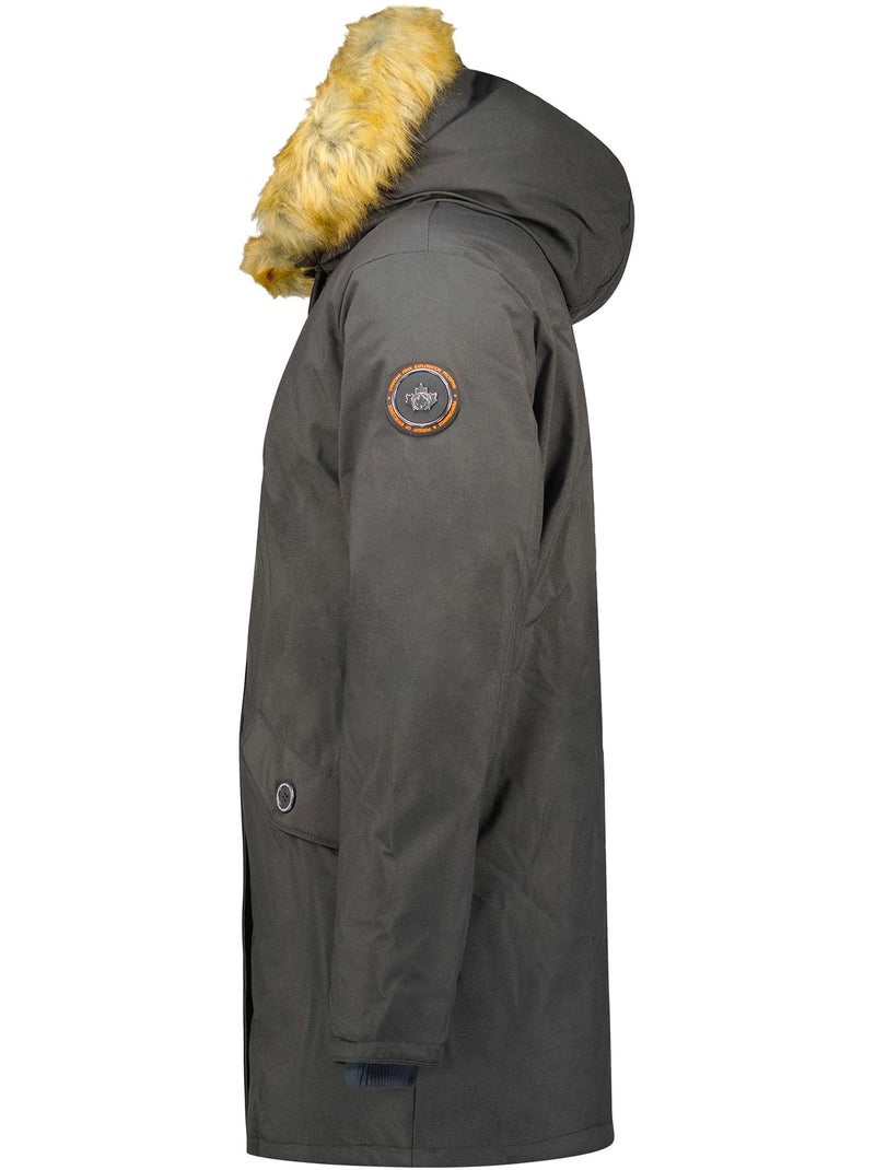 Parka matelassée à capuche bagweak – canadian peak Gris foncé - Kiabi