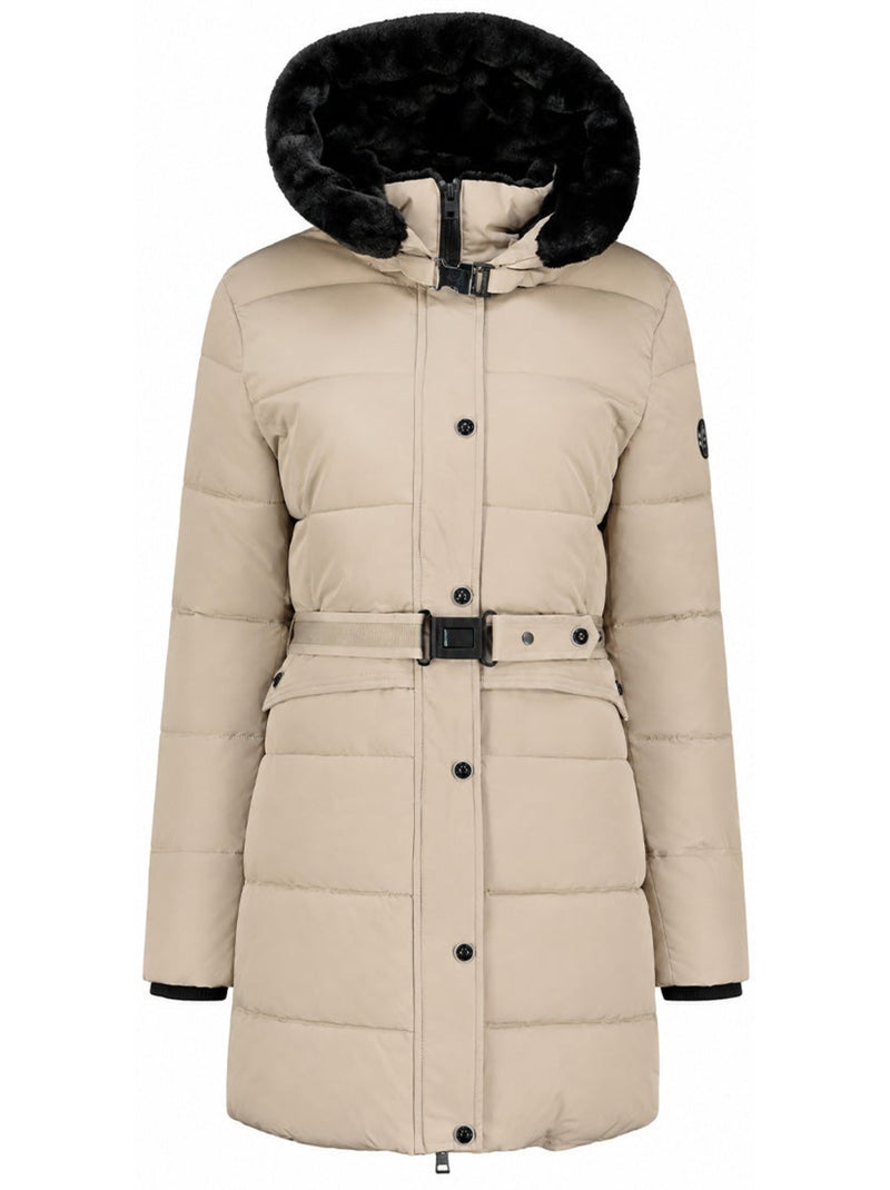 Parka matelassée à capuche bettinoral – kaporal Beige - Kiabi