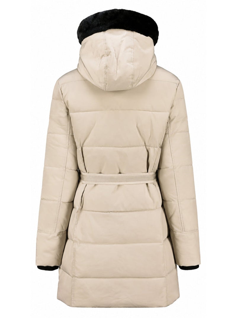 Parka matelassée à capuche bettinoral – kaporal Beige - Kiabi