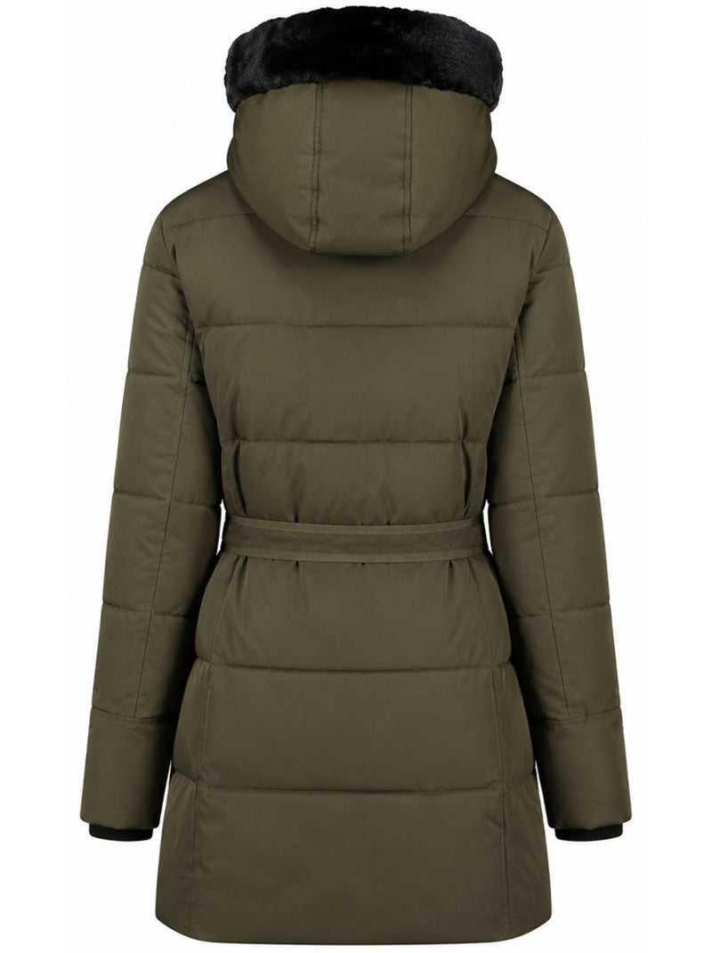 Parka matelassée à capuche bettinoral – kaporal Kaki - Kiabi