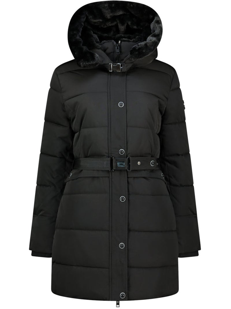 Parka matelassée à capuche bettinoral – kaporal Noir - Kiabi