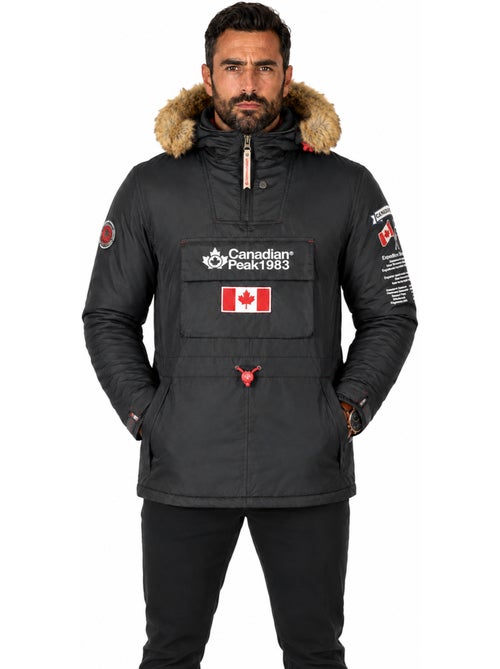 Parka matelassée à capuche bonopeak – canadian peak - Kiabi