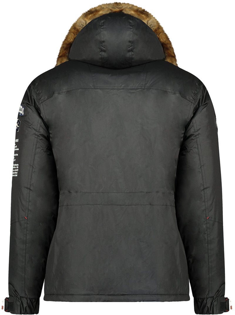 Parka matelassée à capuche bonopeak – canadian peak Noir - Kiabi