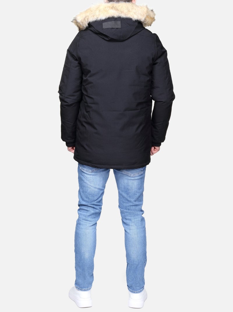 Parka met capuchon - paragoose Zwart - Kiabi