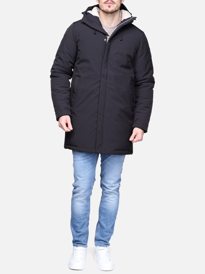 Parka met capuchon - paragoose Zwart - Kiabi