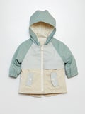 Parka met capuchon GROEN - Kiabi