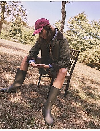 Parka met ribfluwelen kraag, mo fashion