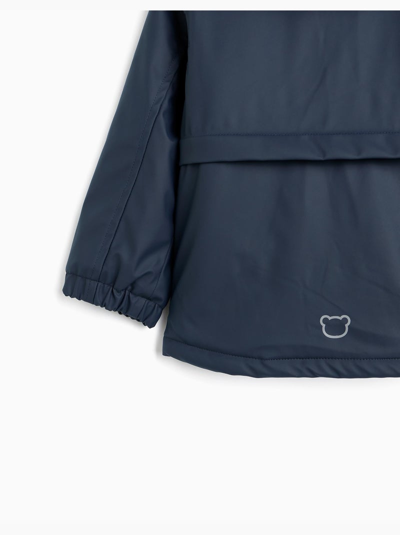 Parka met sherpa-voering, mo fashion Blauw - Kiabi